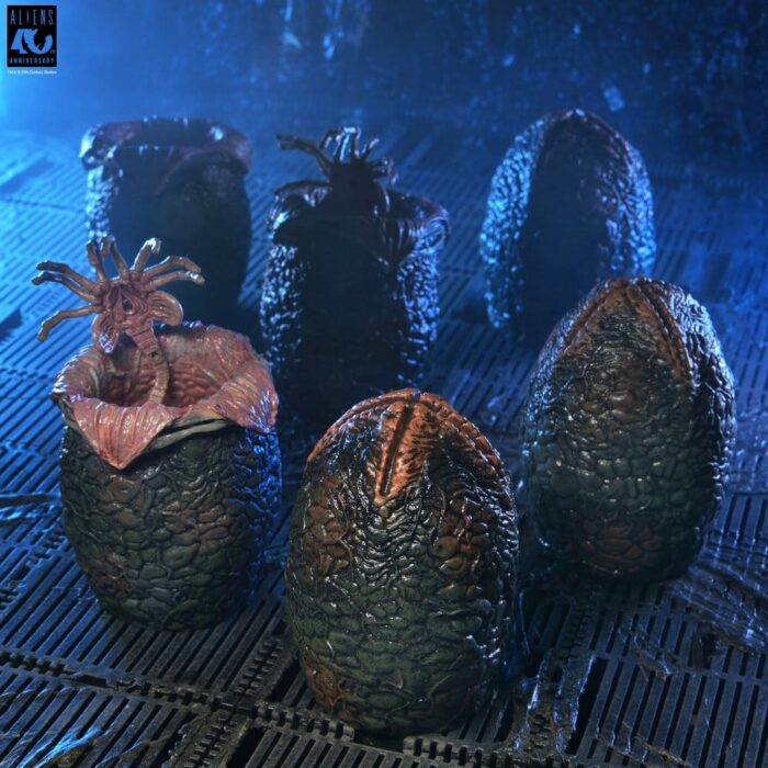 Carton of Alien Eggs - Aliens - Zubehör-Set - 6er-Pack -  40th Anniversary) – Bild 3