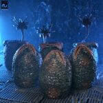 Carton of Alien Eggs - Aliens - Zubehör-Set - 6er-Pack -  40th Anniversary) – Bild 5
