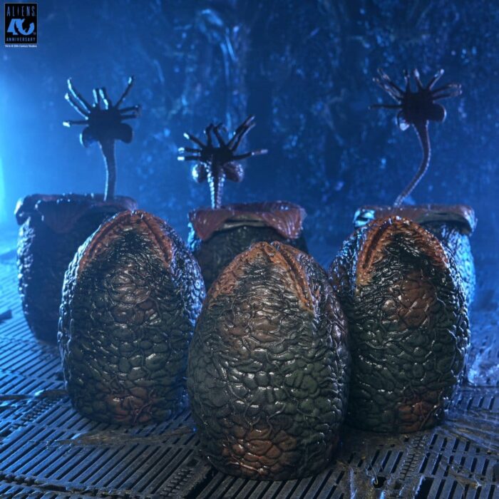 Carton of Alien Eggs - Aliens - Zubehör-Set - 6er-Pack -  40th Anniversary) – Bild 5