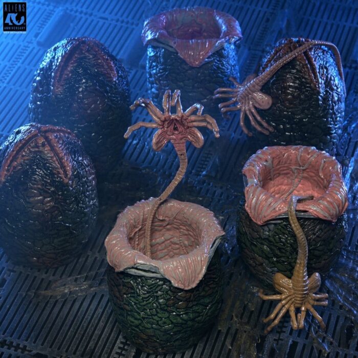 Carton of Alien Eggs - Aliens - Zubehör-Set - 6er-Pack -  40th Anniversary) – Bild 6