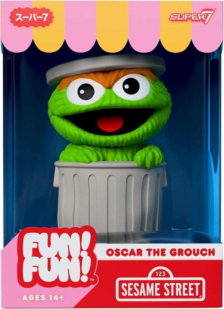 x_sup7-ff-sest-10816.jpg Oscar the Grouch - Sesamstraße -Fun! Fun! - Wave 01 – Bild 1