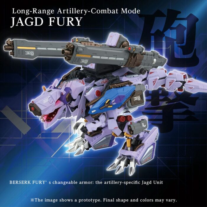 AM-Z01CP Berserk Fury Sturm & Jagd Unit - Zoids - Model Kit Zubehör-Set – Bild 6