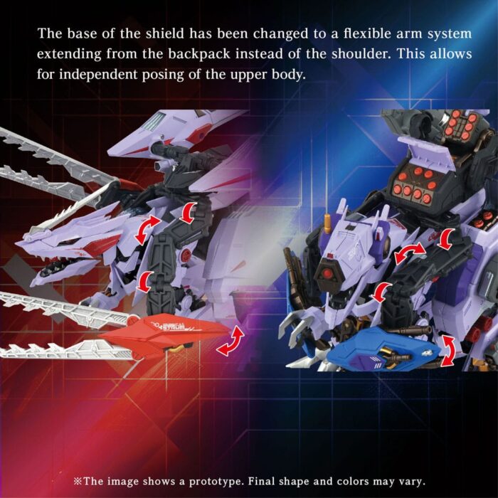 AM-Z01CP Berserk Fury Sturm & Jagd Unit - Zoids - Model Kit Zubehör-Set – Bild 7