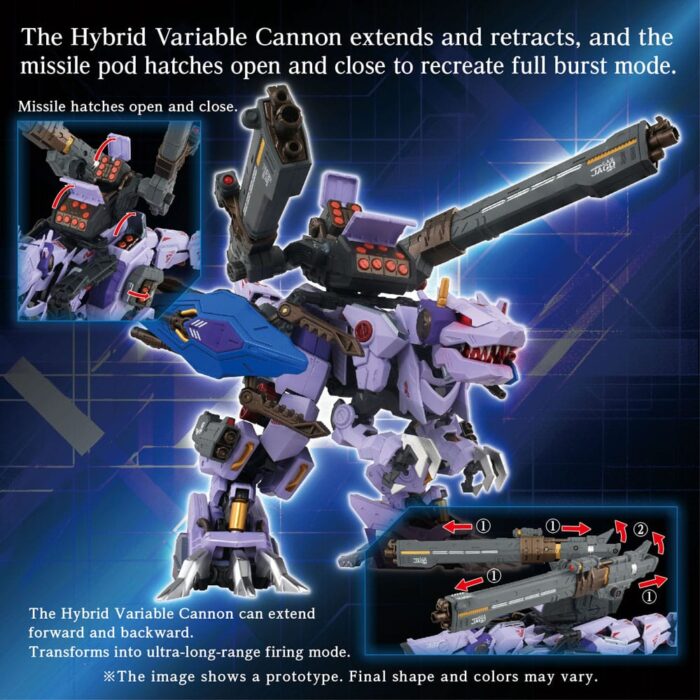 AM-Z01CP Berserk Fury Sturm & Jagd Unit - Zoids - Model Kit Zubehör-Set – Bild 9