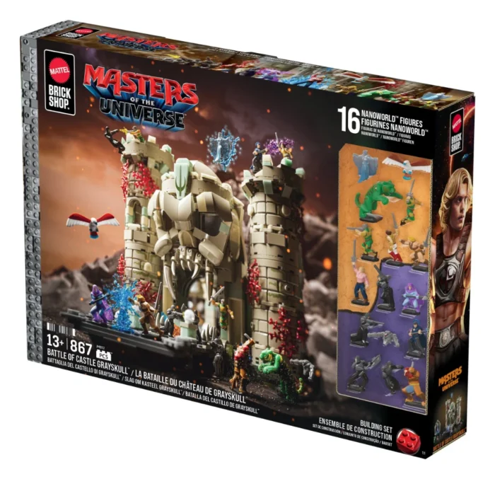 Castle Grayskull - Masters of the Universe - Mattel Brick Shop – Bild 4