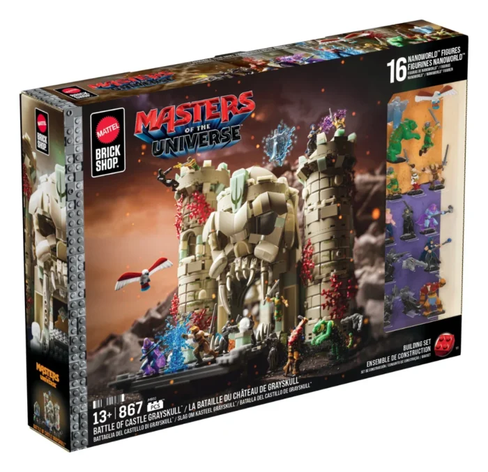 Castle Grayskull - Masters of the Universe - Mattel Brick Shop – Bild 3