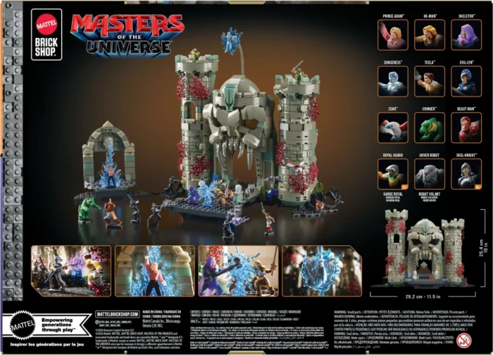 Castle Grayskull - Masters of the Universe - Mattel Brick Shop – Bild 2