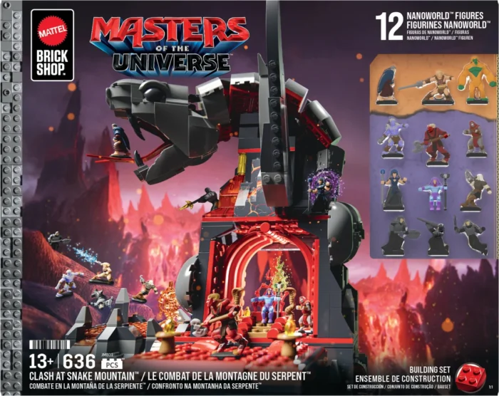Snake Mountain - Masters of the Universe - Mattel Brick Shop – Bild 2