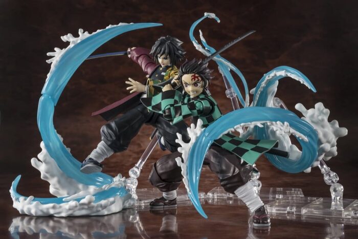 Tanjiro Kamado & Giyu Tomioka - Demon Slayer: Kimetsu no Yaiba - S.H. Figuarts Zubehör-Set - Water Breathing Option Parts Set – Bild 6