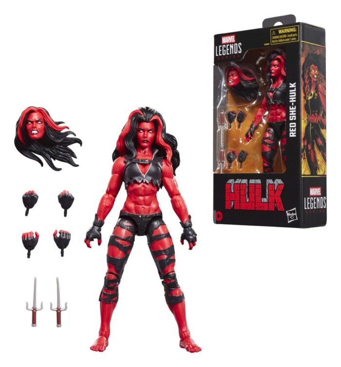 Red She-Hulk - Marvel Legends Series - Hulk – Bild 4