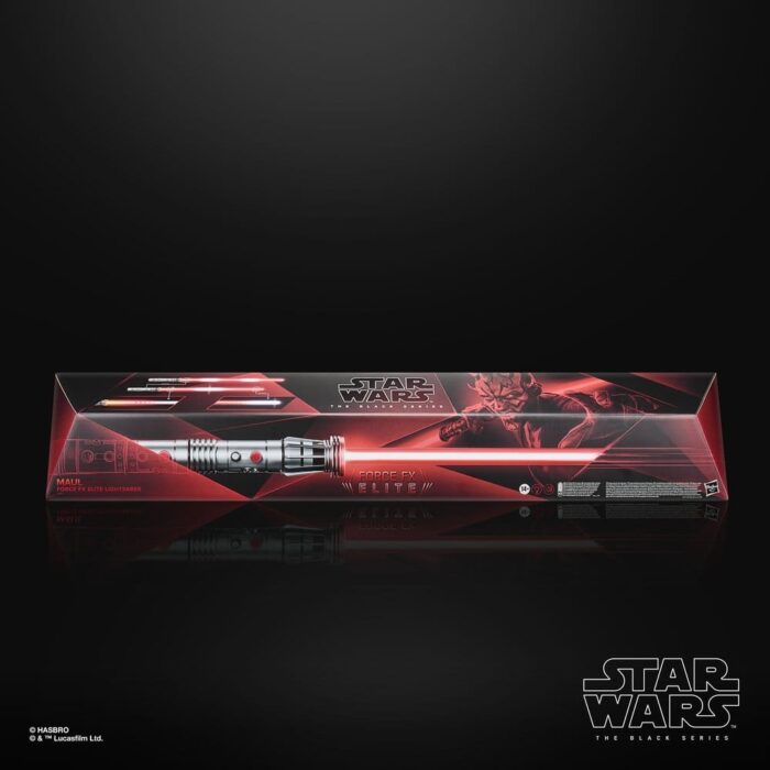 Maul Lichtschwert - Star Wars Black Series - Maul - Shadow Lord - Replik Force FX Elite – Bild 2