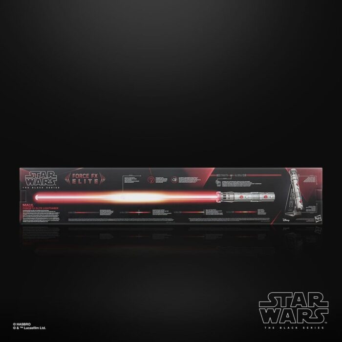 Maul Lichtschwert - Star Wars Black Series - Maul - Shadow Lord - Replik Force FX Elite – Bild 4