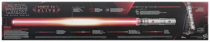 Maul Lichtschwert - Star Wars Black Series - Maul - Shadow Lord - Replik Force FX Elite – Bild 5