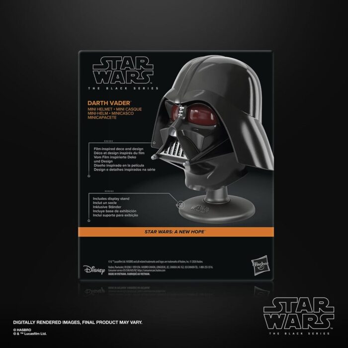 Darth Vader Mini-Helm - Star Wars Black Series - A New Hope (Episode 4) – Bild 4