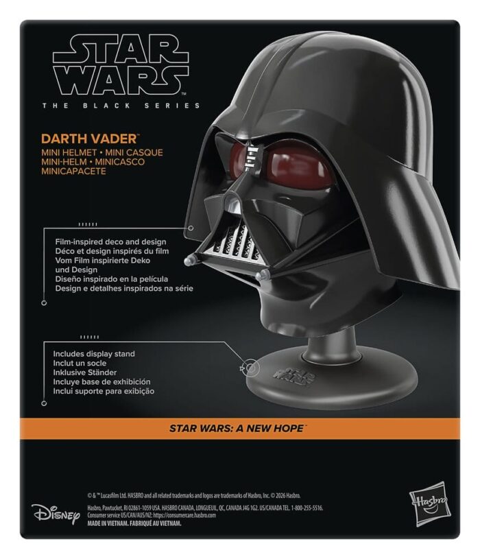 Darth Vader Mini-Helm - Star Wars Black Series - A New Hope (Episode 4) – Bild 5