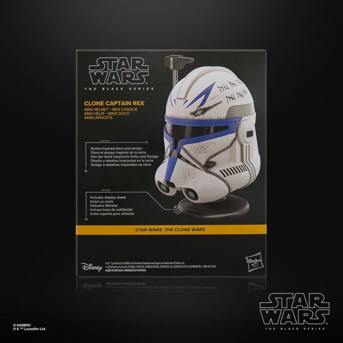 Klon Captain Rex (Mini-Helm) - Star Wars Black Series - The Clone Wars – Bild 6