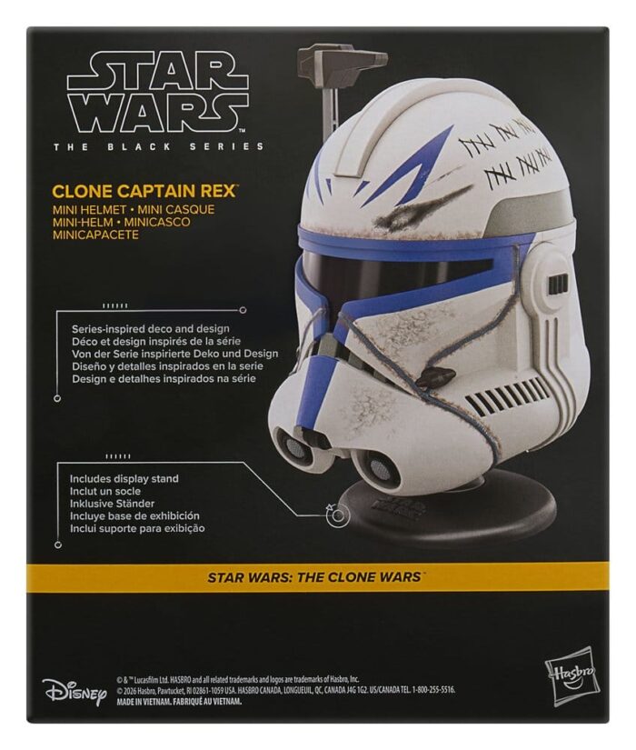 Klon Captain Rex (Mini-Helm) - Star Wars Black Series - The Clone Wars – Bild 7