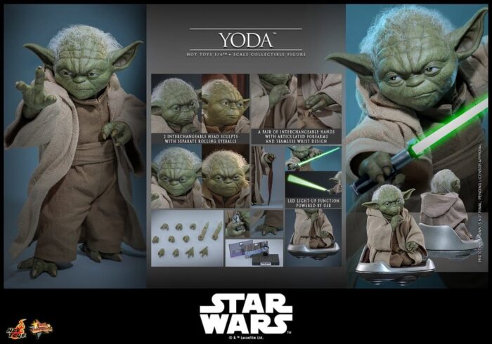 Yoda - Star Wars: The Revenge of the Sith - Movie Masterpiece – Bild 14