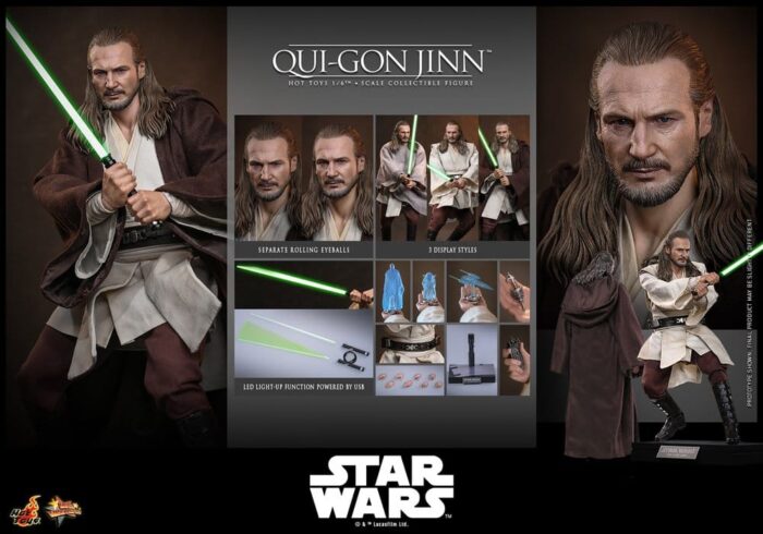 Qui-Gon Jinn - Star Wars: The Phantom Menace - Movie Masterpiece - Collector Edition – Bild 17