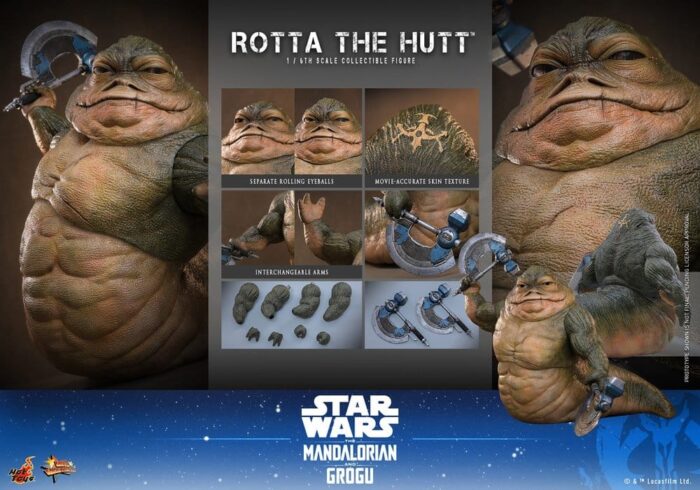 Rotta The Hutt - Star Wars: The Mandalorian & Grogu - Movie Masterpiece – Bild 13