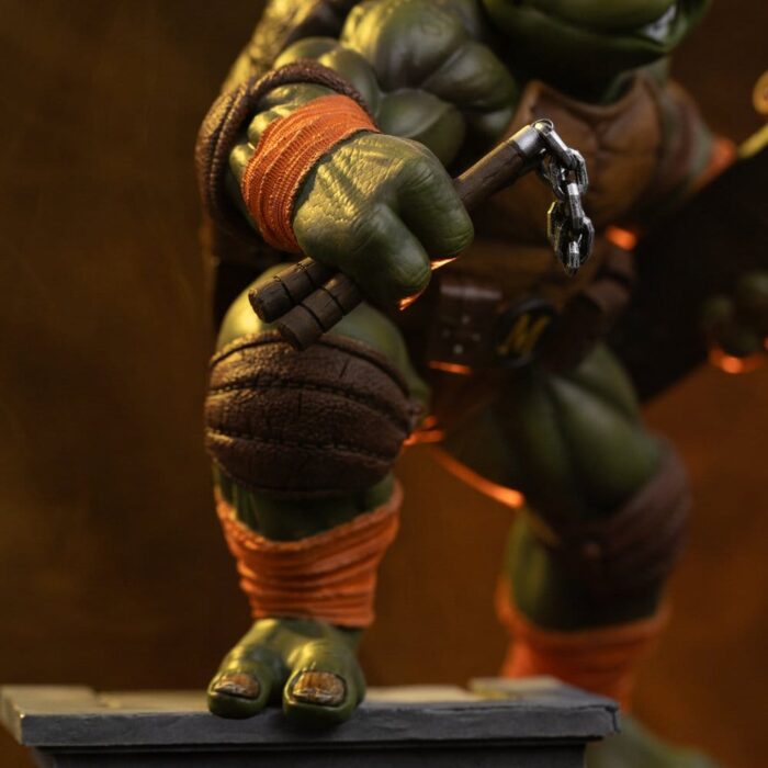 Michelangelo Unleashed - Teenage Mutant Ninja Turtles - Art Scale Statue – Bild 9