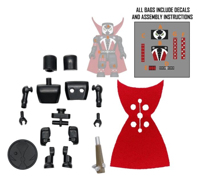 Blind Bag Figuren - Spawn - Constract-A-Figure - Series 1 - Display (36 Stck.) – Bild 3