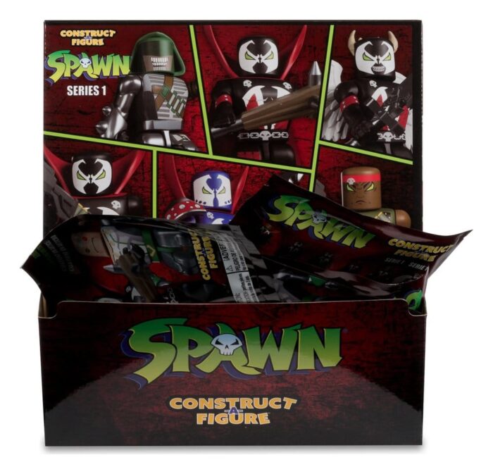 Blind Bag Figuren - Spawn - Constract-A-Figure - Series 1 - Display (36 Stck.) – Bild 5