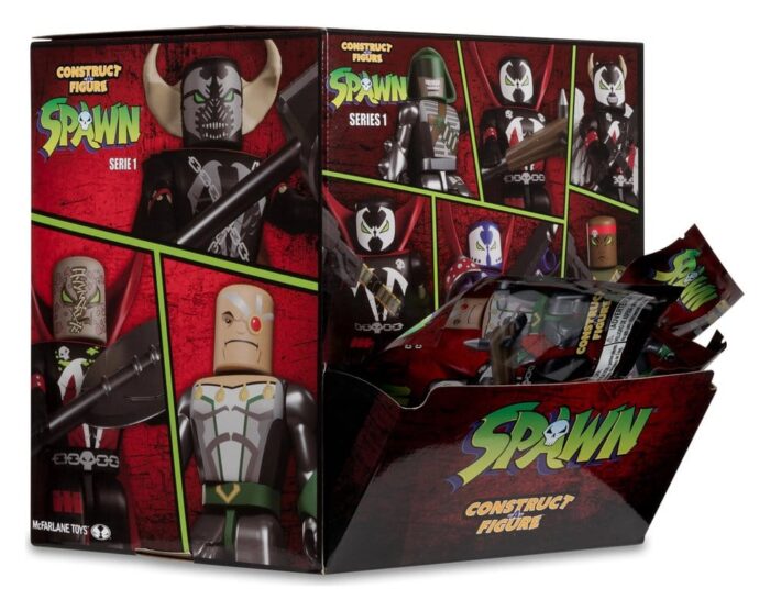Blind Bag Figuren - Spawn - Constract-A-Figure - Series 1 - Display (36 Stck.) – Bild 6