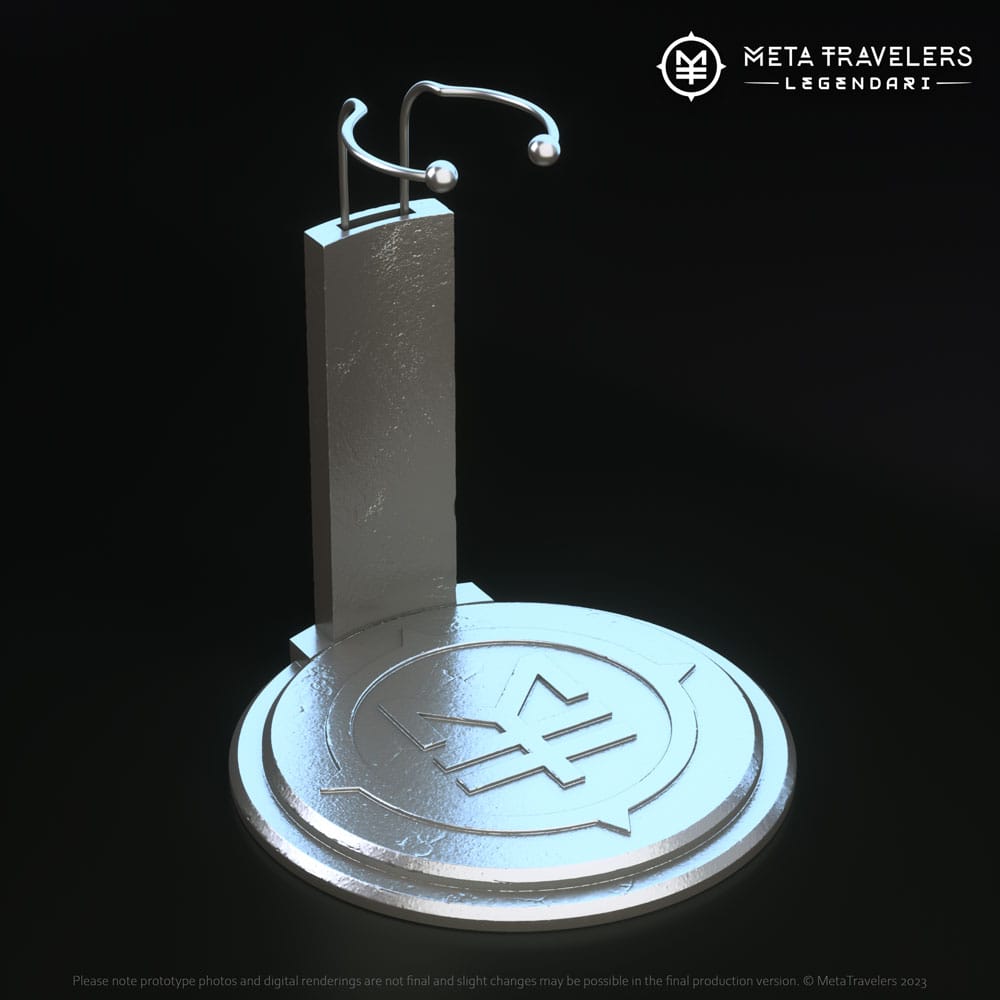 x_mt-afs30.jpg Legendari - Actionfiguren-Ständer mit MetaTravelers Logo – Bild 1