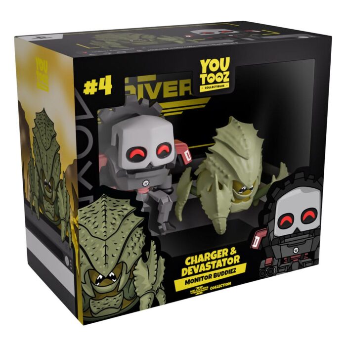 Charger & Devastator - Helldivers 2 - Monitor Buddiez - 2er-Pack – Bild 5